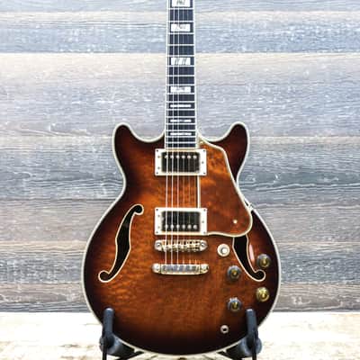 Ibanez AM200 Artstar Series Antique Violin Hollow Body Electric Guitar w/Case image 2