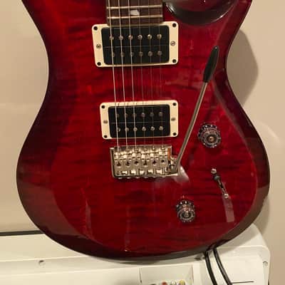PRS 10th Anniversary S2 Custom 24- Fire Red Burst w/upgrades image 2
