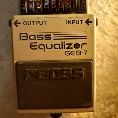 Boss GEB-7 Bass Equalizer (Silver Label) 1995 - Present - Gray image 1