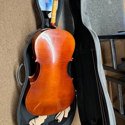 Used Wenzel Kohler 3/4 Size Cello Made in Czechoslovakia w/ Lightweight Case Local Pickup Item image 4