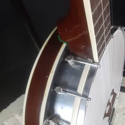 1970s Bolero 5-String Banjo with Resonator MIJ with Gig Bag image 7