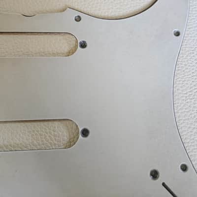 Fender Stratocaster Aged Relic 3 ply Pickguard Parchment 62 59-62 image 3