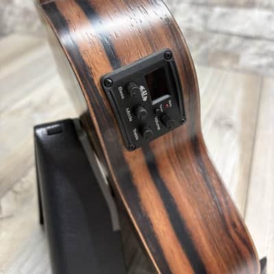 Kala Amara Tri-Top Concert Ukulele w/ Cutaway & EQ #KA-AM-C-CE image 8