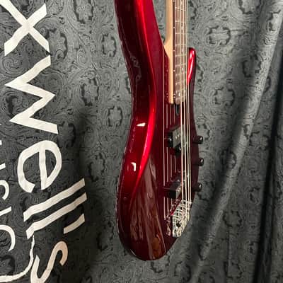 Yamaha 4 String TRBX174 Bass Guitar, Right Handed, Red Metallic image 7