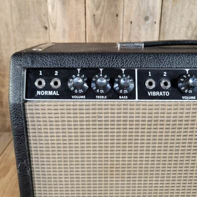 Fender Deluxe Amp AB763 1965 - Black image 12