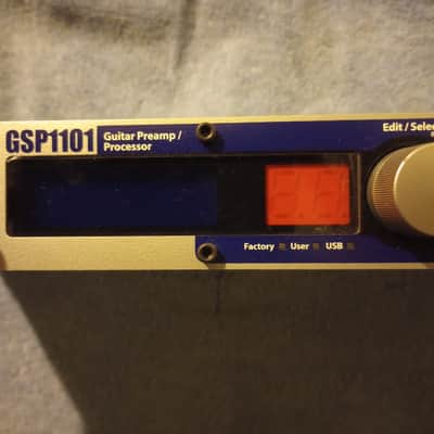 *SALE* [EXC] DigiTech GSP1101 Guitar Preamp / Processor + Control 2 Remote Foot Controller; w/OG Boxes, Manuals, Paperwork, Cabling image 9