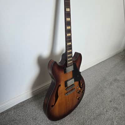 Ibanez ASV10A-TCL Artcore Vintage with Rosewood Fretboard 2016 - 2017 - Tobacco Burst Low Gloss image 2