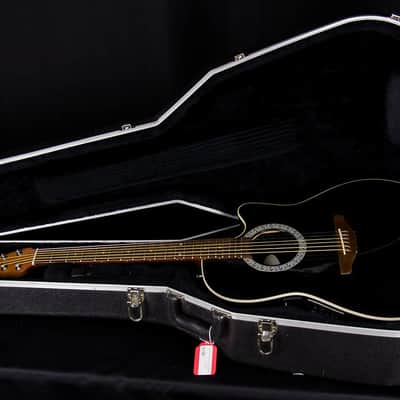 Used Ovation USA 1861 Balladeer Acoustic Electric Guitar, Hardcase, US Made image 11