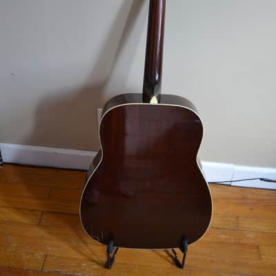 Vintage 1962 Regal R235 Jumbo Acoustic Guitar Harmony Made Sovereign H1260 image 5