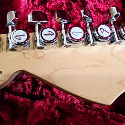 Fender American Standard Stratocaster with Matching Headstock, Rosewood Fretboard 1995 - Candy Apple Red with UPGRADES image 10