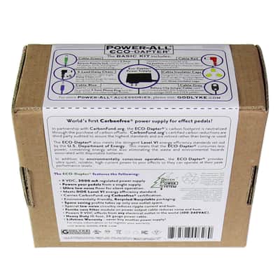 Power-All® ECO-Dapter® BASIC KIT - *3000mA* Pedal Power Supply System image 7