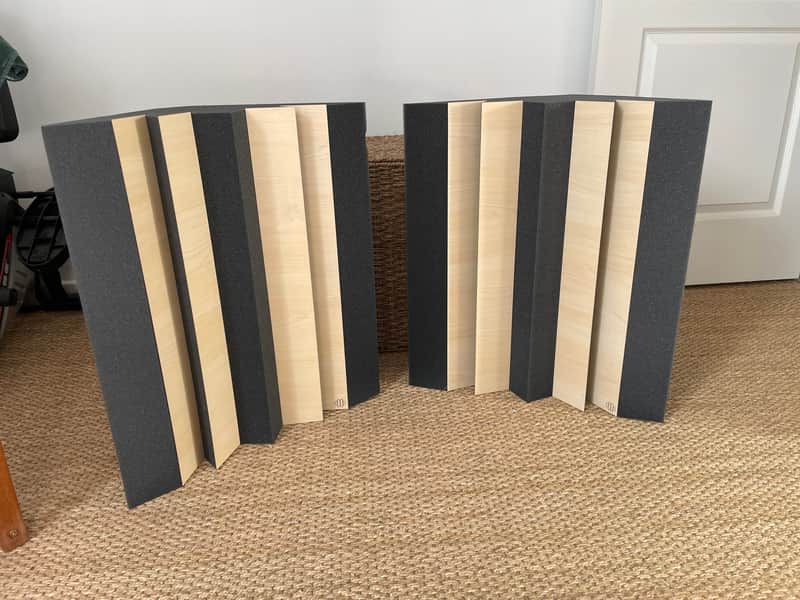 Bass traps - t.akustik Highline CBT1 - Birch Wood image 1