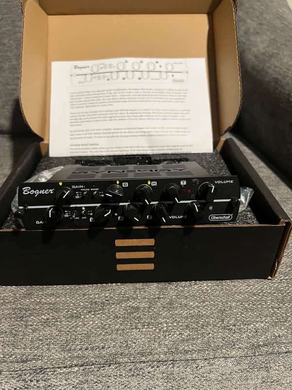 Synergy Bogner Uberschall Preamp Module 2020 - Black image 1