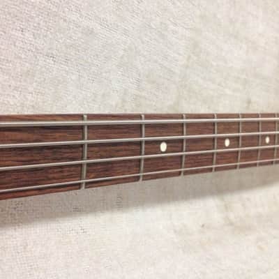 2007 Left Handed Lefty Fender Special Edition Deluxe Jazz Bass Natural Ash image 3