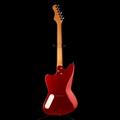Harmony Factory Special Silhouette Electric Guitar Cherry W/Case 1 of 24 B-Stock image 10