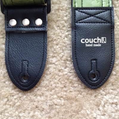 Couch Guitar Straps THE VINTAGE GREEN VINES GUITAR STRAP image 2