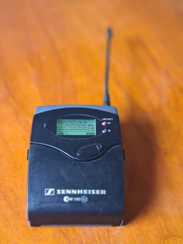 Sennheiser Sennheiser EK100 G2 D Bodypack Receiver – 788–822 MHz – Clean & Reliable image 1