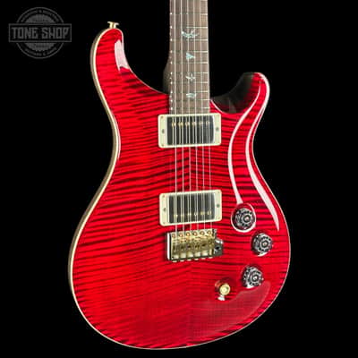 PRS Wood Library DGT 10 Top Red Tiger Darkback Korina / Brazilian RW w/case 0422536 image 2