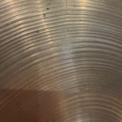 Vintage Avedis Zildjian Hihats Early 60s image 6