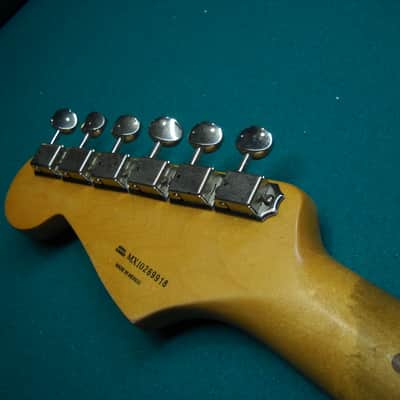 Genuine Fender Relic Strat neck Scalloped fretboard Aged finish Stratocaster YNGWIE image 5