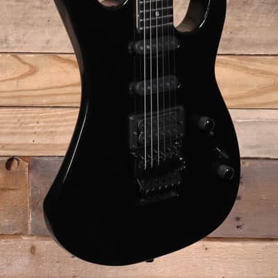 BC Rich ST3 Retro II Electric Guitar Black w/ Floyd Rose image 2