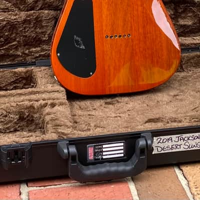 Jackson Pro Series SL2Q NECK THRU Soloist 2019 - Desert Sunset Sky - GATOR TSA HARDSHELL CASE image 8
