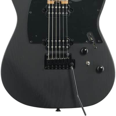 Charvel So Cal S2 24 HH 2PT CM Electric Guitar, Black Ash image 2