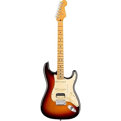 Fender American Ultra Stratocaster HSS Maple Fingerboard Electric Guitar 2024 - Ultraburst image 3