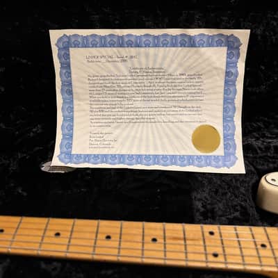 Linhof Special T - JW Black - 2006 - Aged White Blonde / Maple. Bill Frisell’s Luthier (Rare) Post Fender Custom Shop image 24