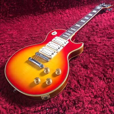 Electric Guitar Les Paul GRECO EG-600 Cherry Sunburst Japan Vintage image 1