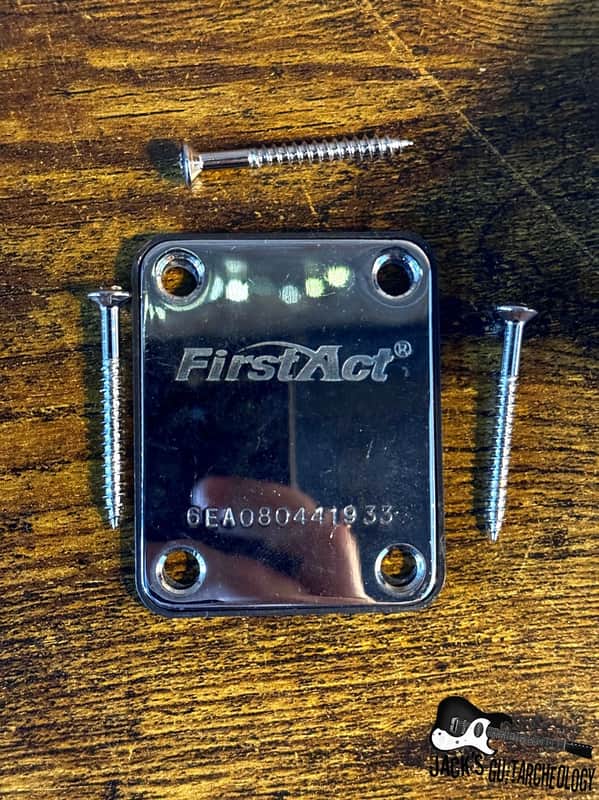 First Act Neck Plate (2000-10s - Chrome) image 1