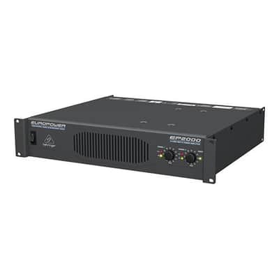 Behringer Europower EP2000 2000 Watt Stereo Power Amplifier with Accelerated Transient Response, 2x 1000W into 2 Ohms, 2x 750W into 4 Ohms, 2000W into image 1
