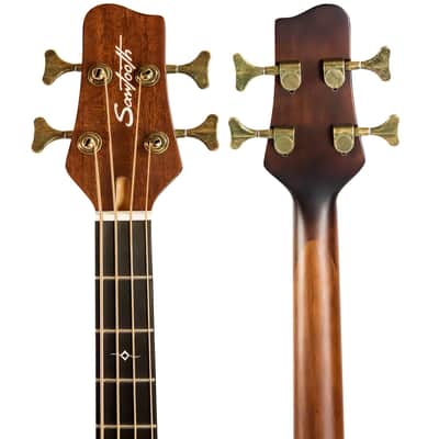 Sawtooth Acoustic-Electric Bass Guitar - Designed w Rudy Sarzo Bild 6