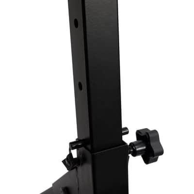 ProX Black Aluminum 5-Panel DJ Scrim Facade Frontboard w/ Travel Case + Chair image 18