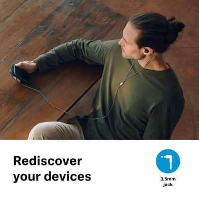 Sennheiser IE 300 Audiophile In-Ear Headphones, Sound Isolating with XWB Transducers, Balanced Sound, Detachable Cable, Flexible Ear Hooks, 2-Year Warranty, Black image 4