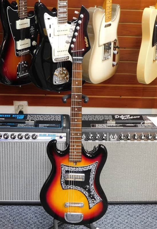 Vintage 1960's Schafer by Teisco EG901 Tulip Electric Guitar! Made In Japan! RARE! VERY NICE!!! image 1
