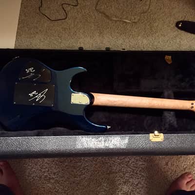NEW Photos Music Man Luke 1 Signed 1994 Candy Blue image 2