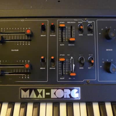 Korg Maxikorg vintage analog duophonic synth w/ cv&gate mod. image 3