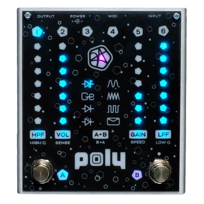 Poly Effects Josh Smith Flat V 2-Channel Gain Pedal image 1
