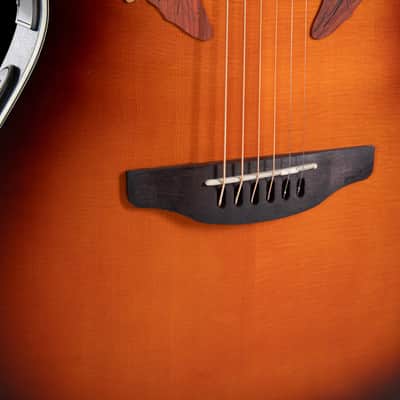 Ovation CE48 Celebrity Series Elite Super Shallow Acoustic-Electric Guitar Sunburst image 8