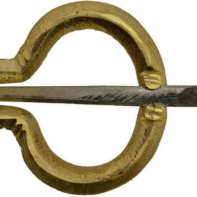 Handmade Rajasthani Folk Musical Morsing Jaw Harps Mukhchang Instrument Brass Morchang Brown image 6