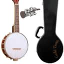 Mint Gold Tone BUS Soprano Size Banjolele Ukulele Banjo w/Hard Case - NEW