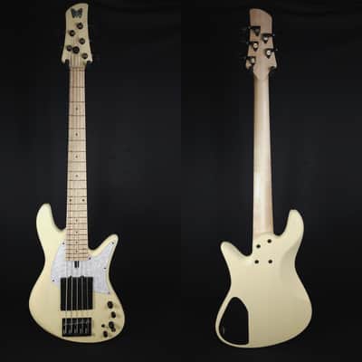 Fodera Joey Emperor Standard Special 5 String Bass, Ebony Ramp, With Case image 2