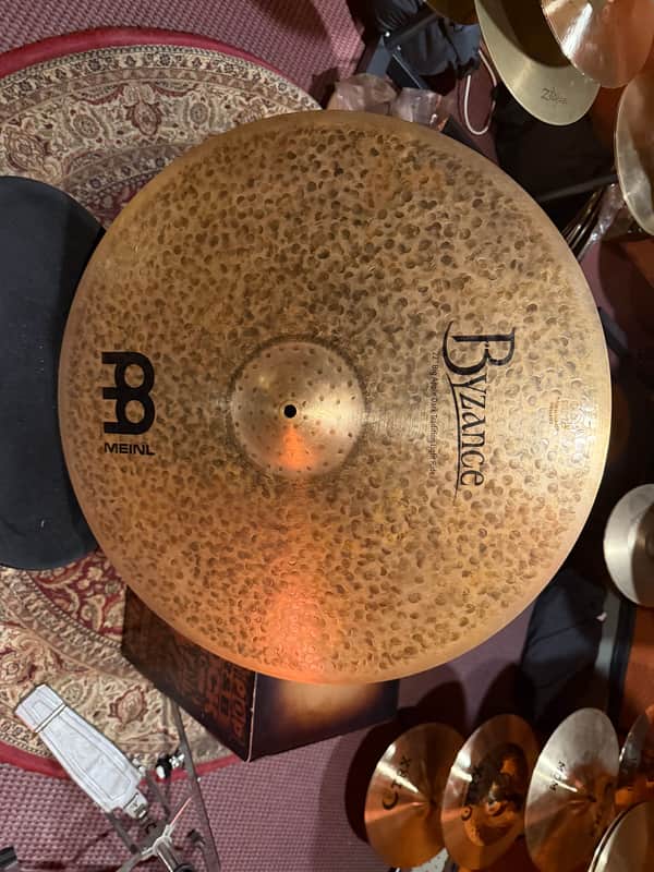 MEINL 🥁 Big Apple dark tradition light ride 22” ride cymbal image 1