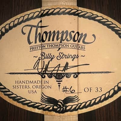HOLD - Preston Thompson DBS-BA Billy Strings Signature - Brazilian & Adi #6 of 33 2021 image 20