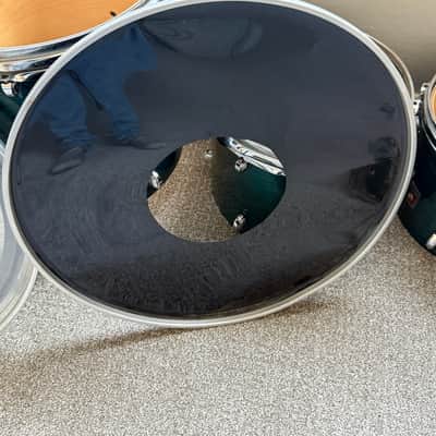 22" Evans EMAD2 Batter and Premier Reso Bass Drum Heads image 6