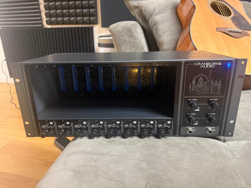 Cranborne Audio 500ADAT ADAT Expander with 8-Slot 500-Series Rack 2023 - Present - Grey image 1