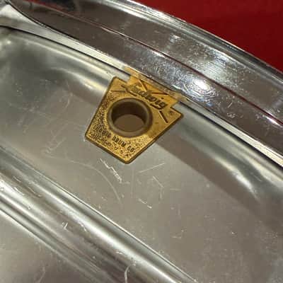 1969 Ludwig No. 404 Acrolite 5x14" Snare Drum with Keystone Badge image 14
