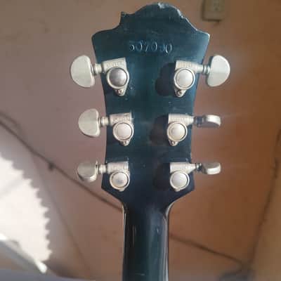 Bc Rich Seagull 1975 transblue with coffin case image 4