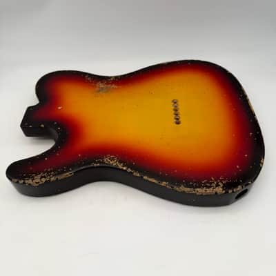 MJT Telecaster Body 1-Piece Alder Relic Nitro Light mjt6651 image 6